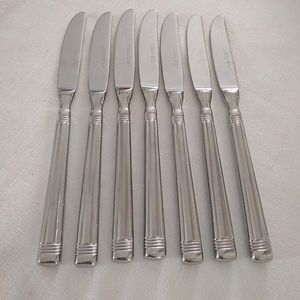 JA. Henkel Savant 7 Dinner Knives Glossy Stainless